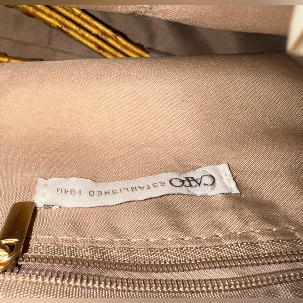 Cato Textured Faux Leather Satchel​​ - Picture 4 of 6